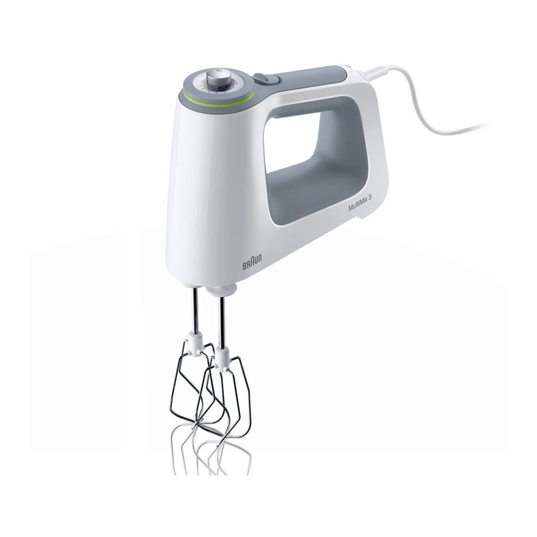 Braun MultiMix 5 User manual