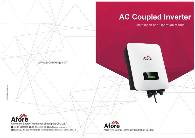 Afore AF1K-SL-0 User manual
