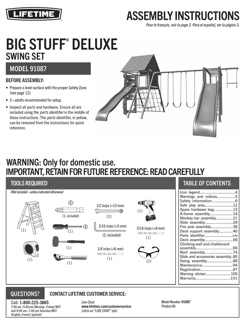 Lifetime BIG STUFF DELUXE User manual