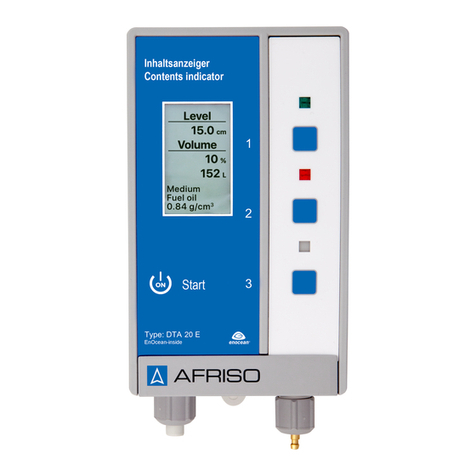 AFRISO DTA 20 E operating instructions