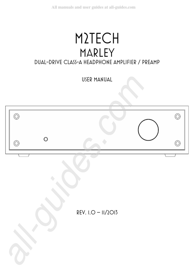 M2TECH Marley User manual