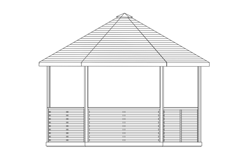 Polhus Pavilion Ines P3838 Assembly instructions