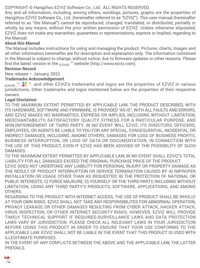 Ezviz CSDL01S User manual