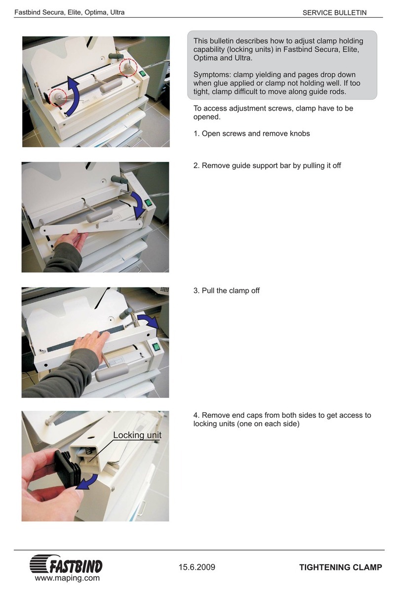 Fastbind Elite Service bulletin