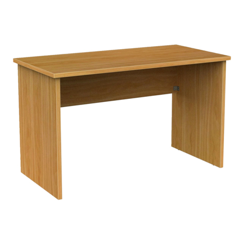 Knight Ergoplan Desk 1200 User manual Knight Ergoplan Desk 1200 User manual