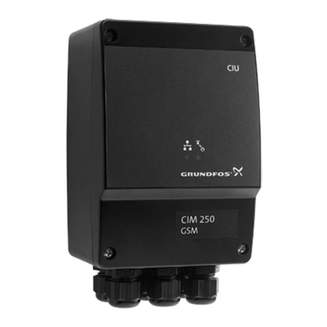 Grundfos CIU 250 User manual
