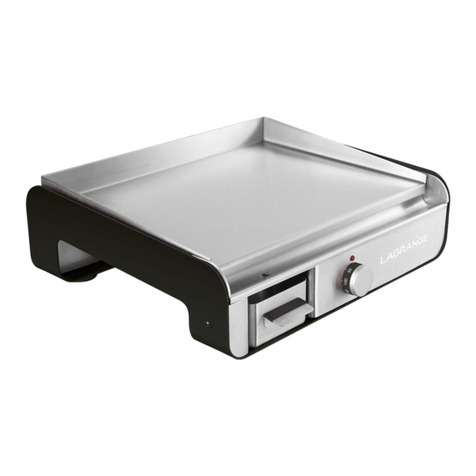 Lagrange Plancha Pro 219 Notice