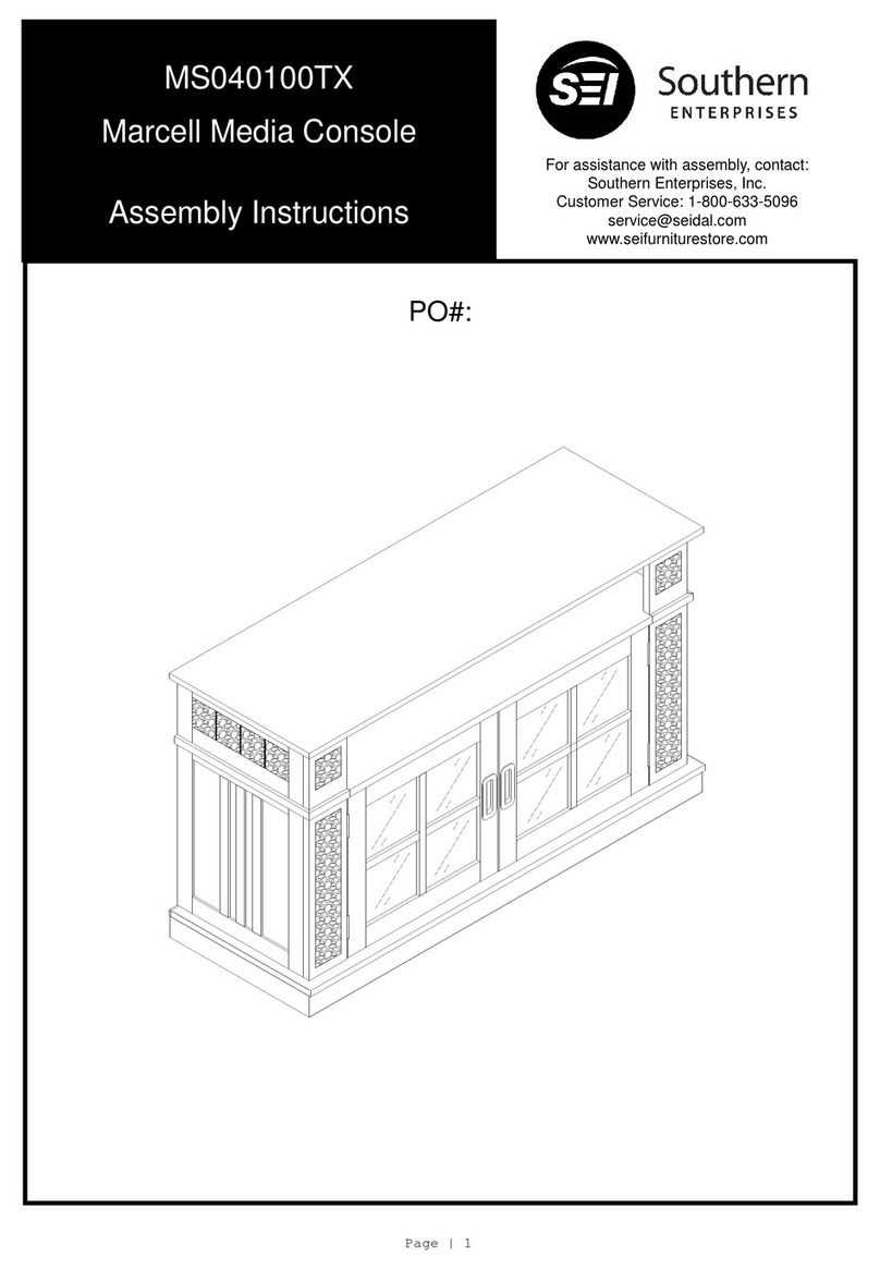 Southern Enterprises MS040100TX Assembly instructions