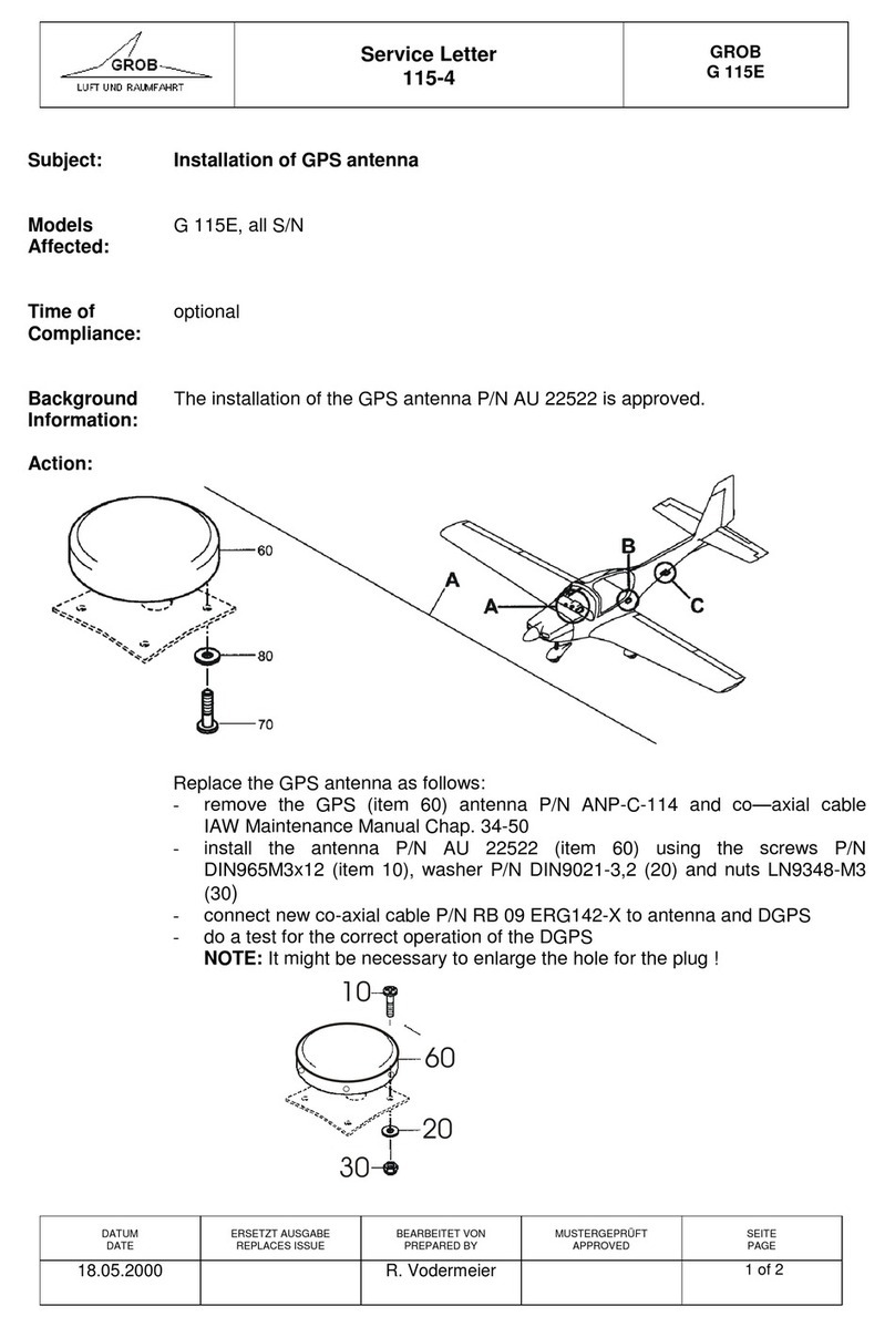 Grob G 115E Service manual