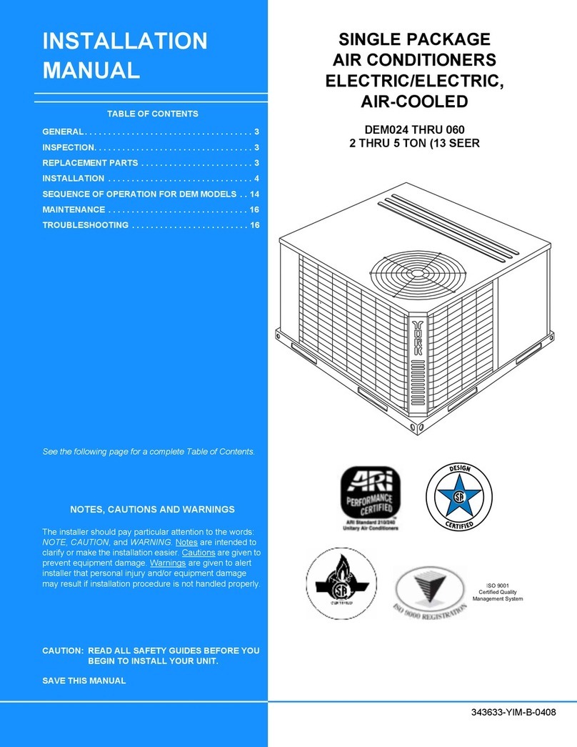 Johnson Controls DEM024 User manual