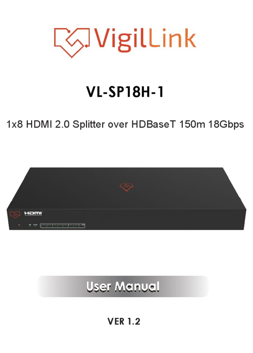 VigilLink VL-SP18H-1 User manual