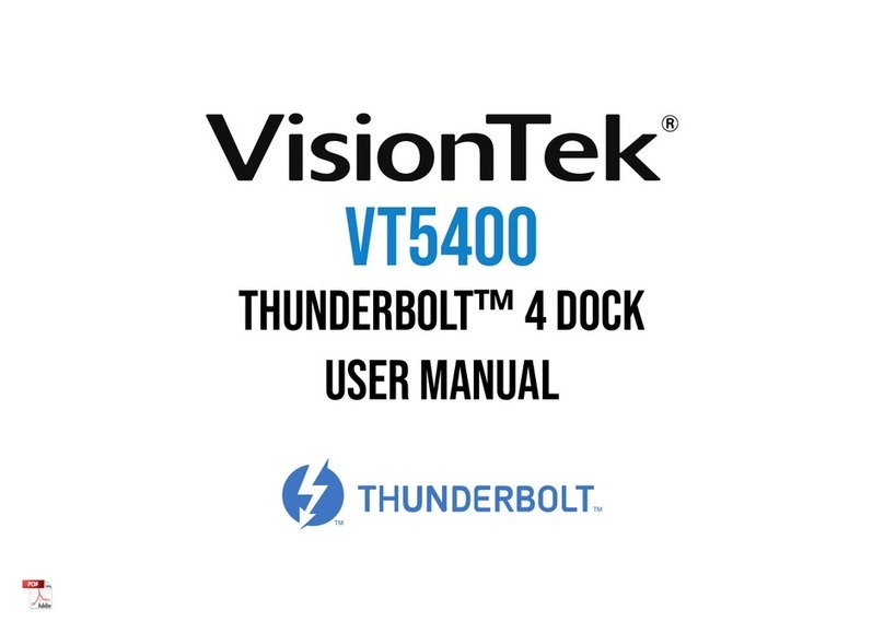 VisionTek THUNDERBOLT VT5400 user manual