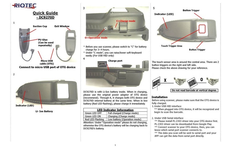 RIOTEC DC9270D User manual