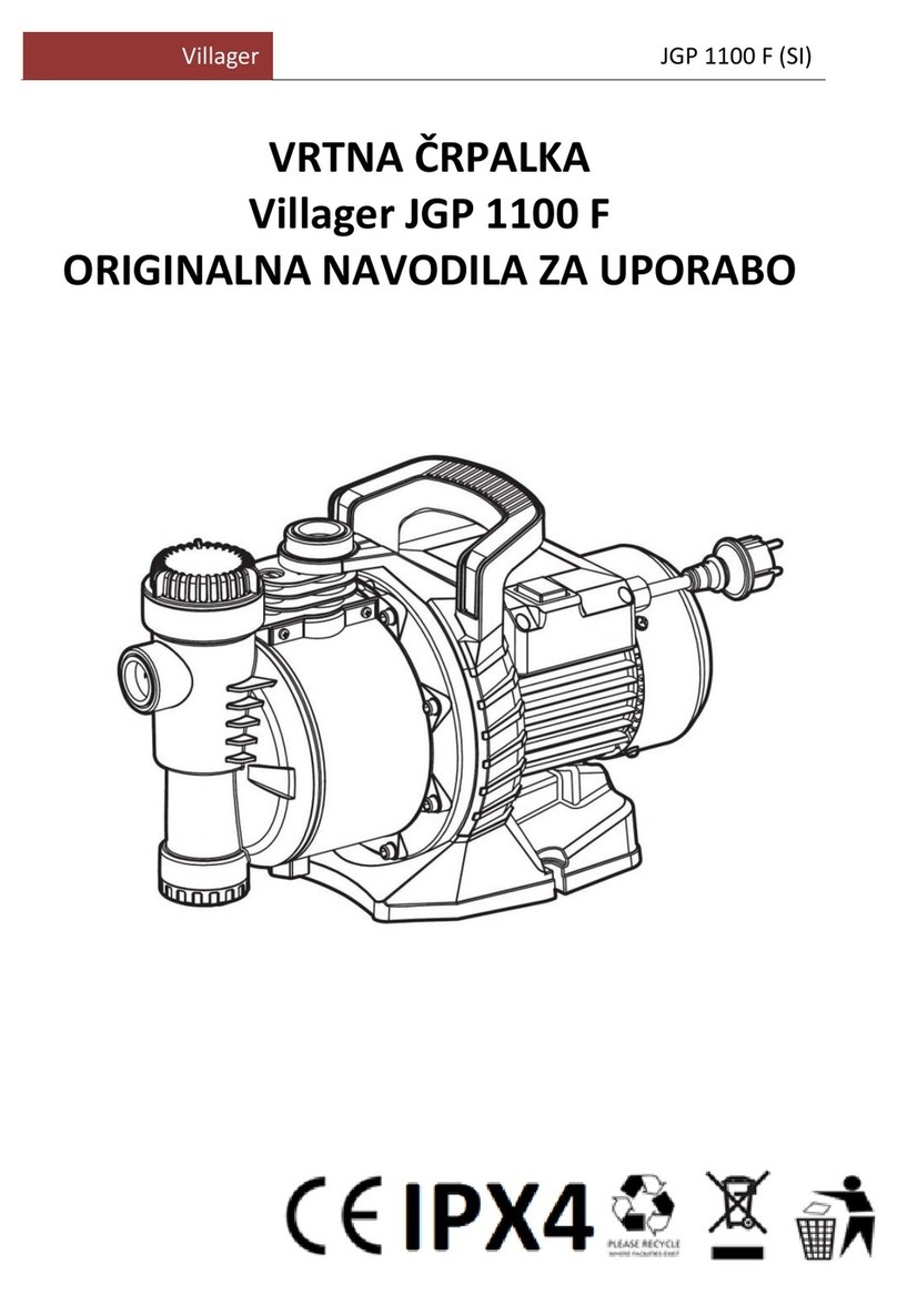 Villager JGP 1100 F Original instructions