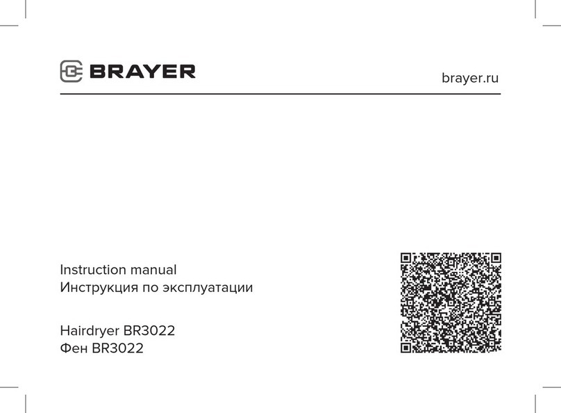 BRAYER BR3022 User manual BRAYER BR3022 User manual