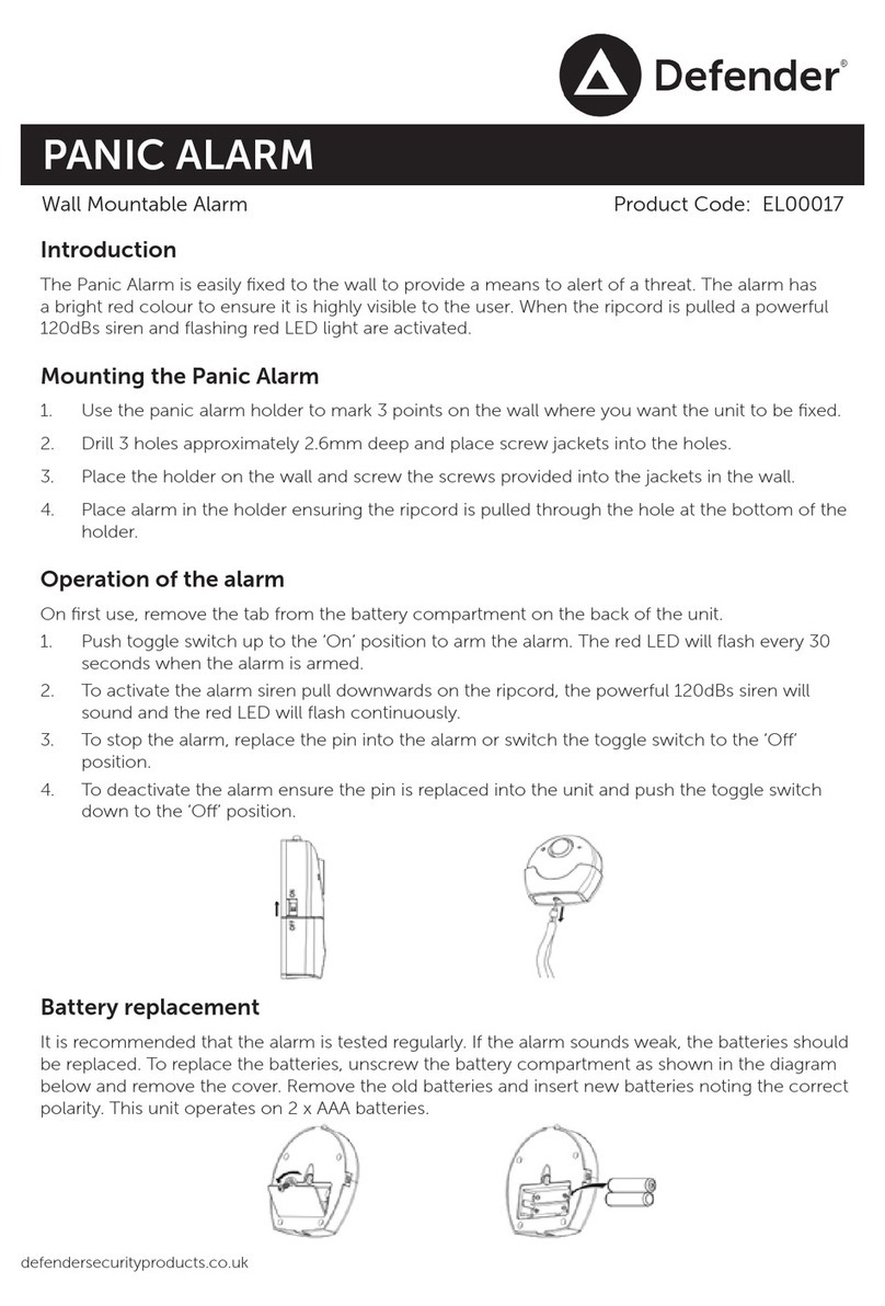 Defender EL00017 quick start guide