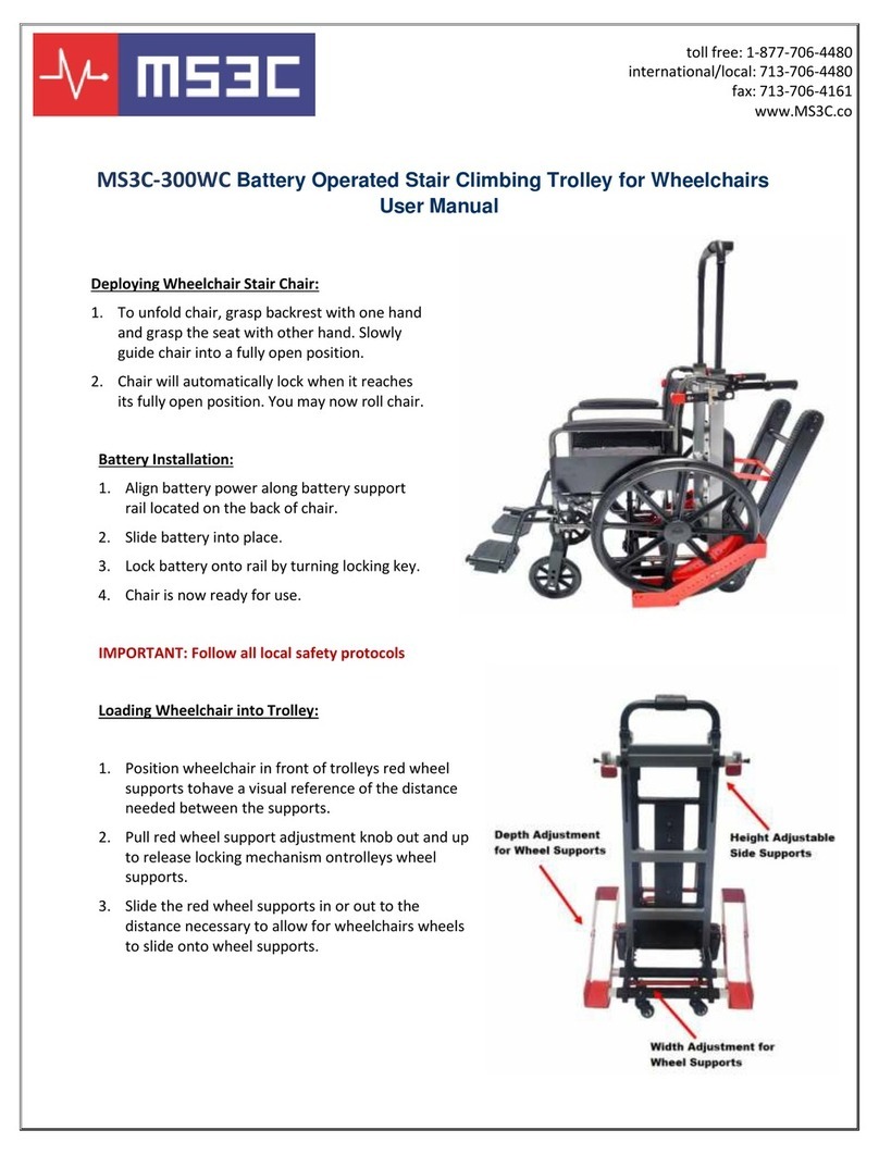 MS3C MS3C-300WC User manual
