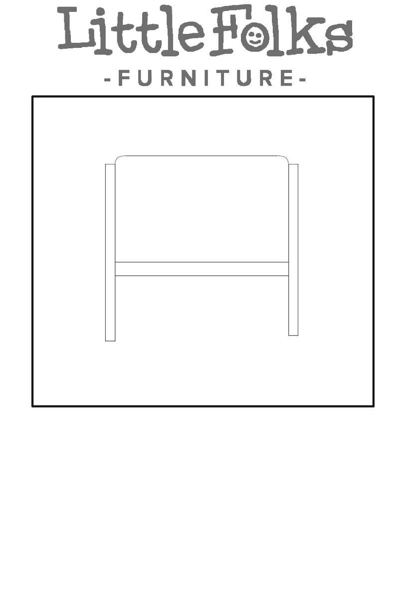 Little Folks Furniture SBD005 manual Little Folks Furniture SBD005 manual