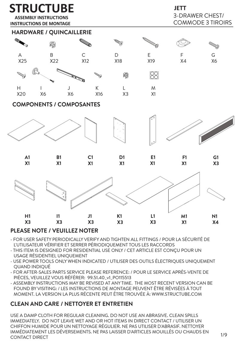 STRUCTUBE JETT User manual STRUCTUBE JETT User manual