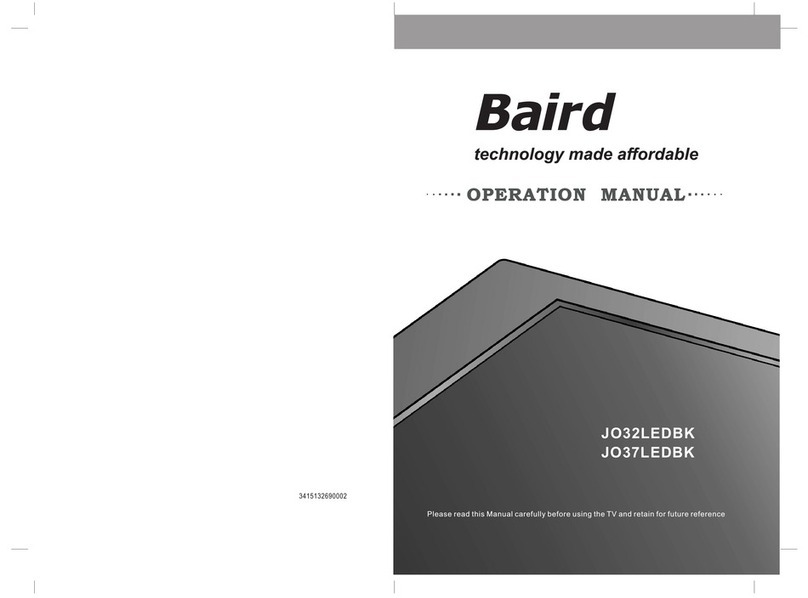 Baird JO32LEDBK Operation manual