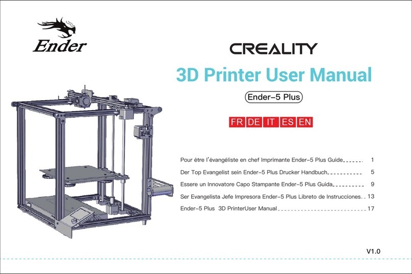 Creality Ender-5 Plus user manual