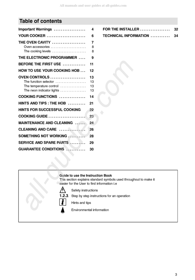 Tricity Bendix SE545P User manual