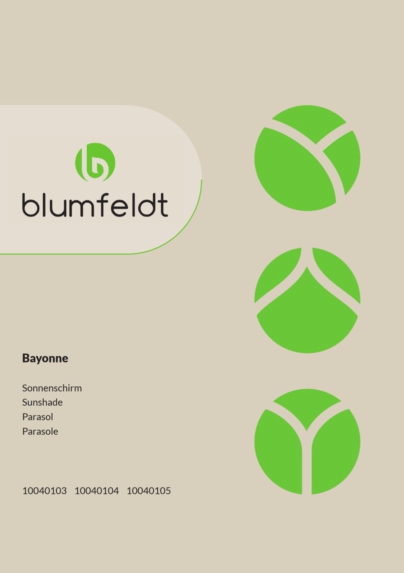 Blumfeldt Bayonne User manual