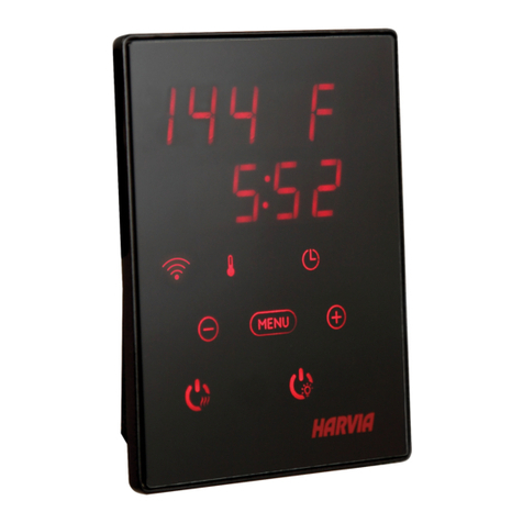 Harvia Xenio CX004WIFI Instructions for installation and use
