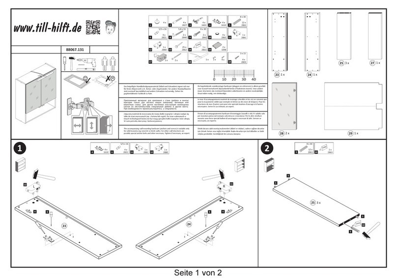 Till-Hilft Ribera 88067.131 User manual Till-Hilft Ribera 88067.131 User manual