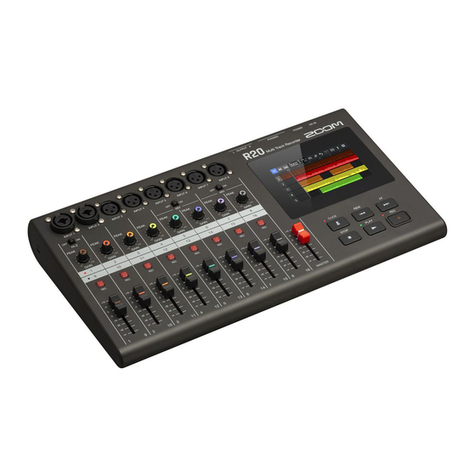 Zoom R20 Instructions and recipes