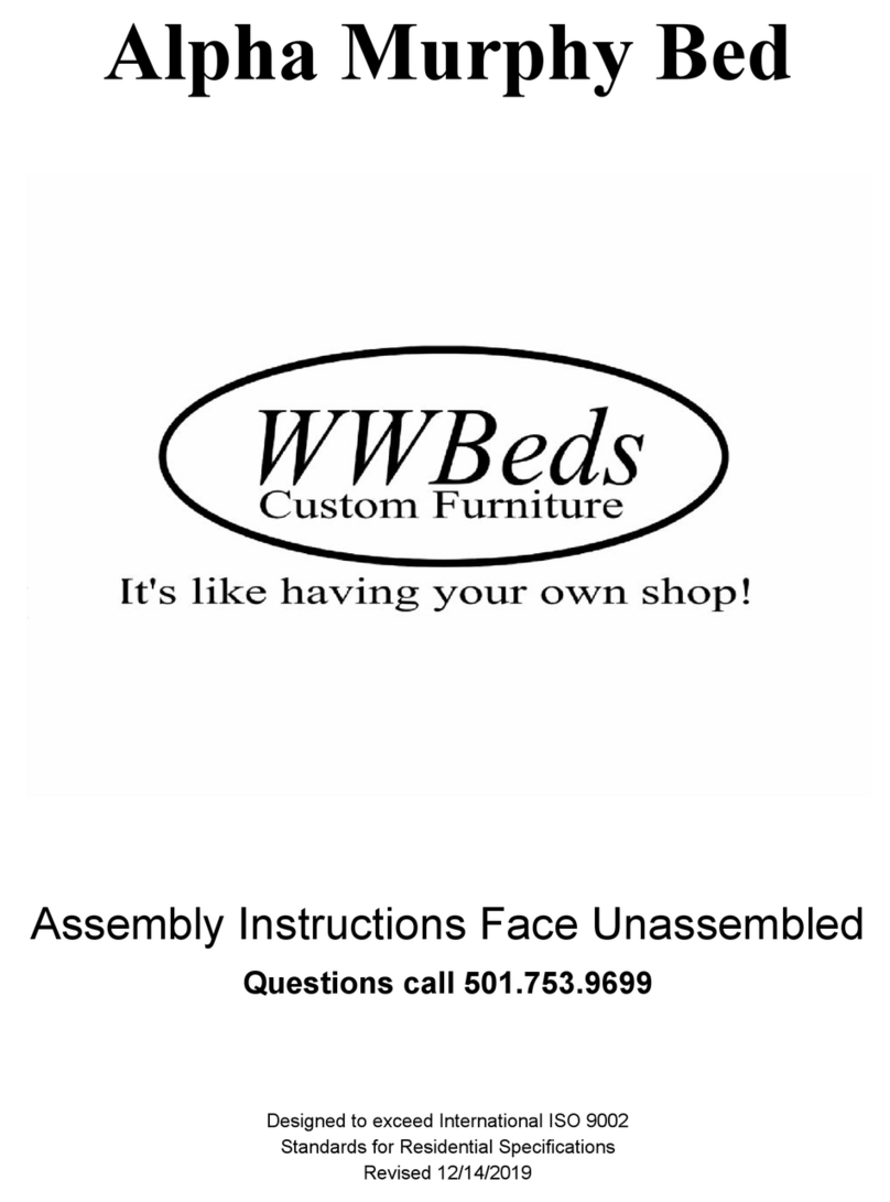 WWBeds Face Unassembled Alpha Murphy Assembly instructions