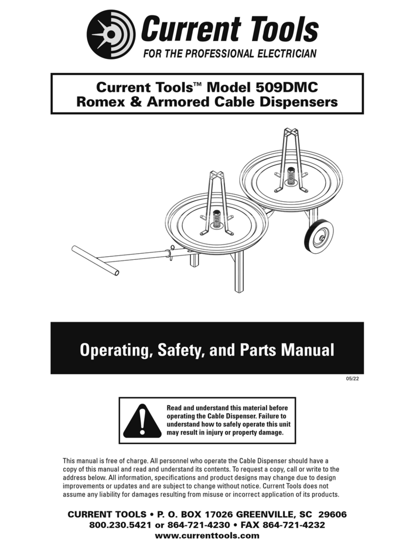 Current Tools 509DMC User manual