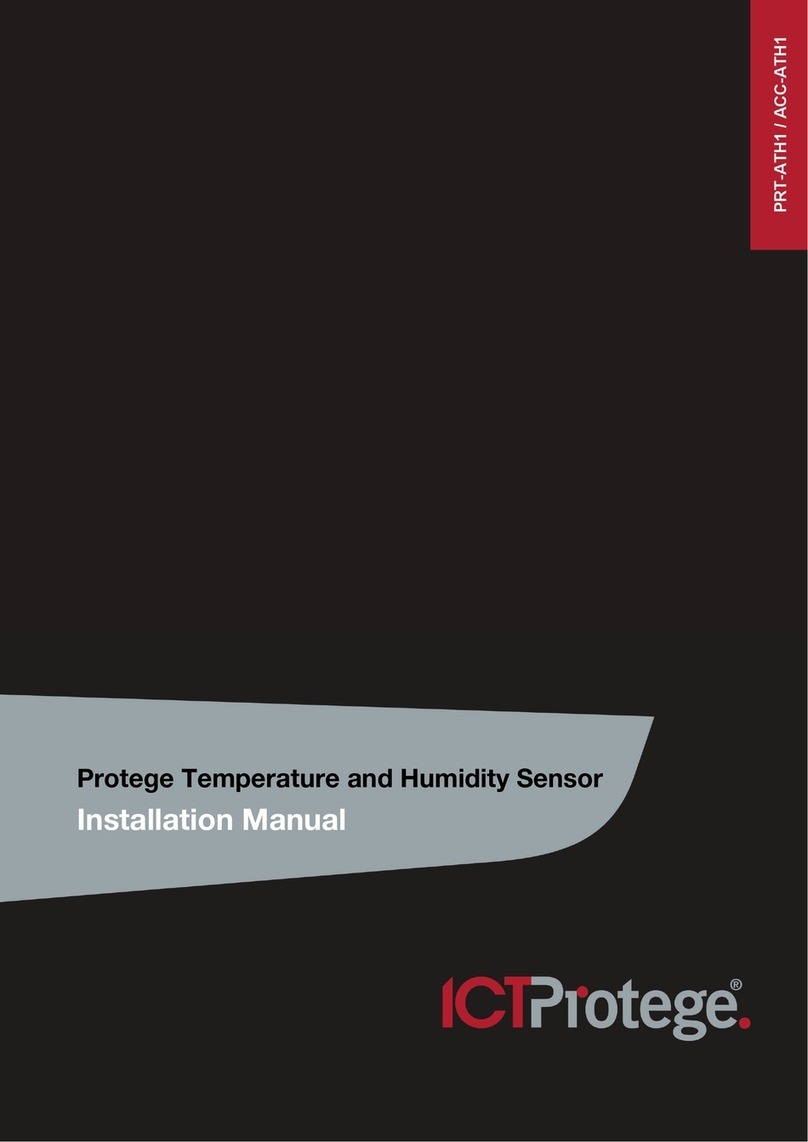 ICT Protege PRT-ATH1 installation manual