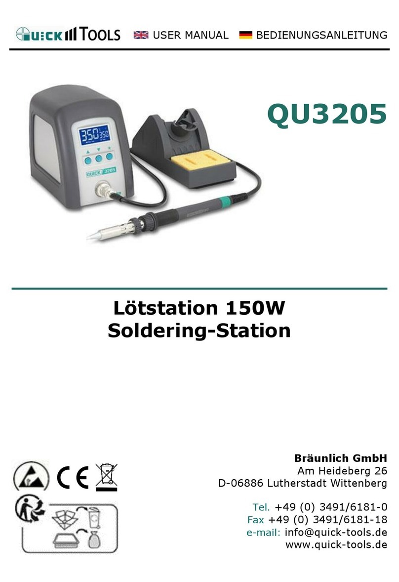 Bräunlich Quick Tools QU3205 user manual