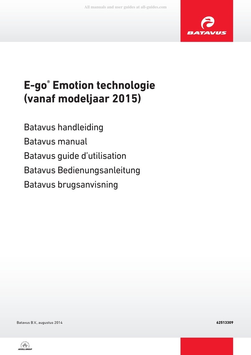 Batavus E-go Emotion User manual