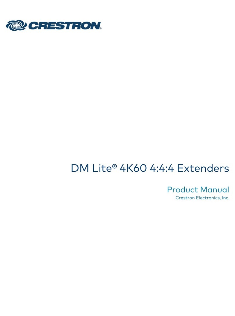 Crestron DM Lite 4K60 User manual