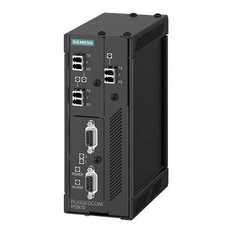 Siemens SIMATIC NET RUGGEDCOM RS910L User manual