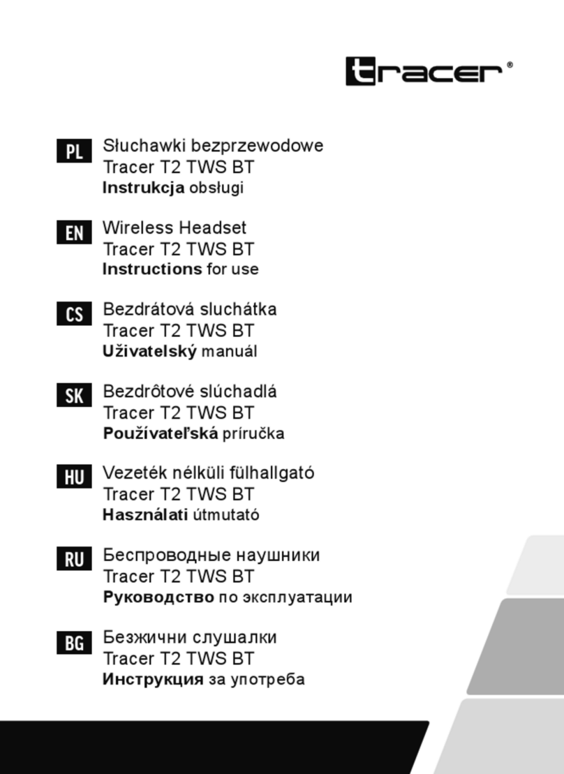 Tracer T2 TWS BT User manual