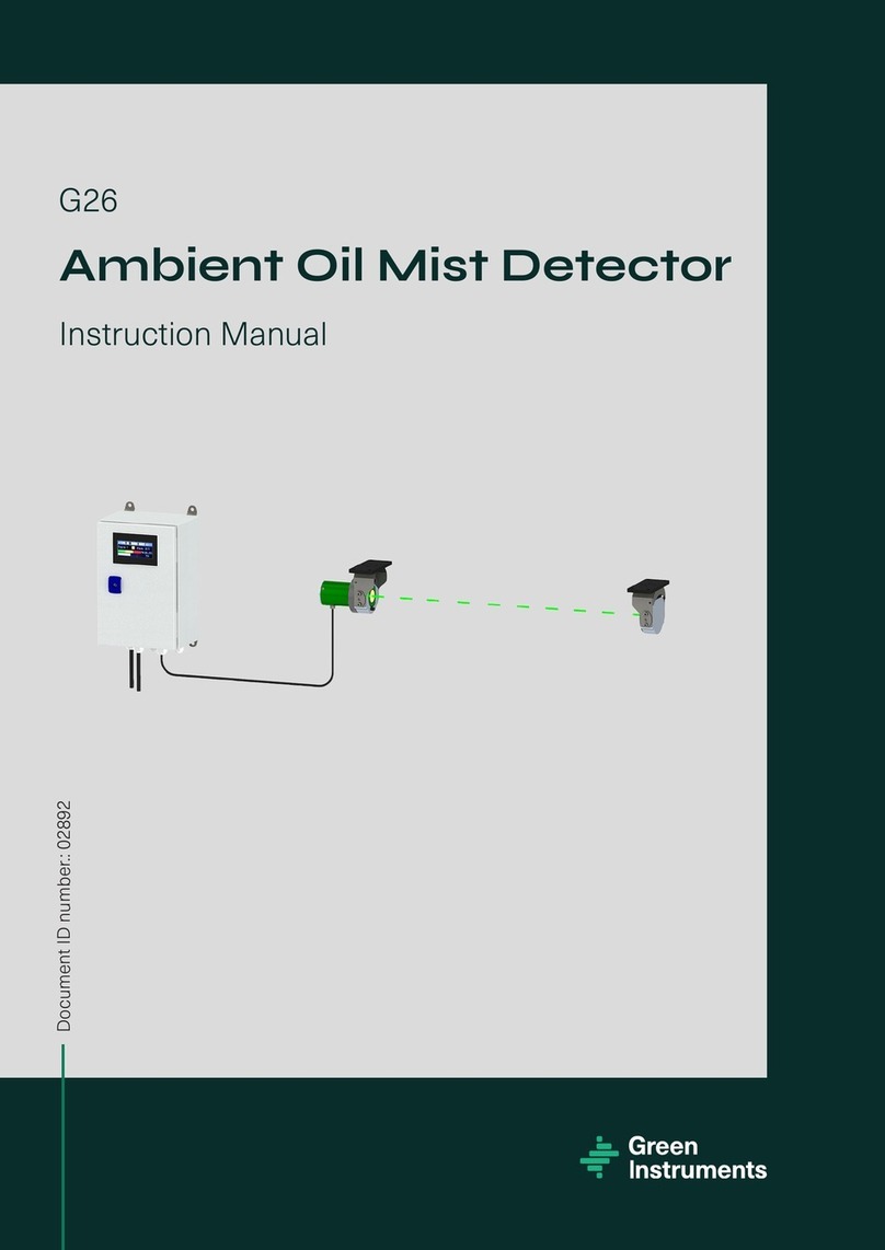 GREEN INSTRUMENTS G26 instruction manual