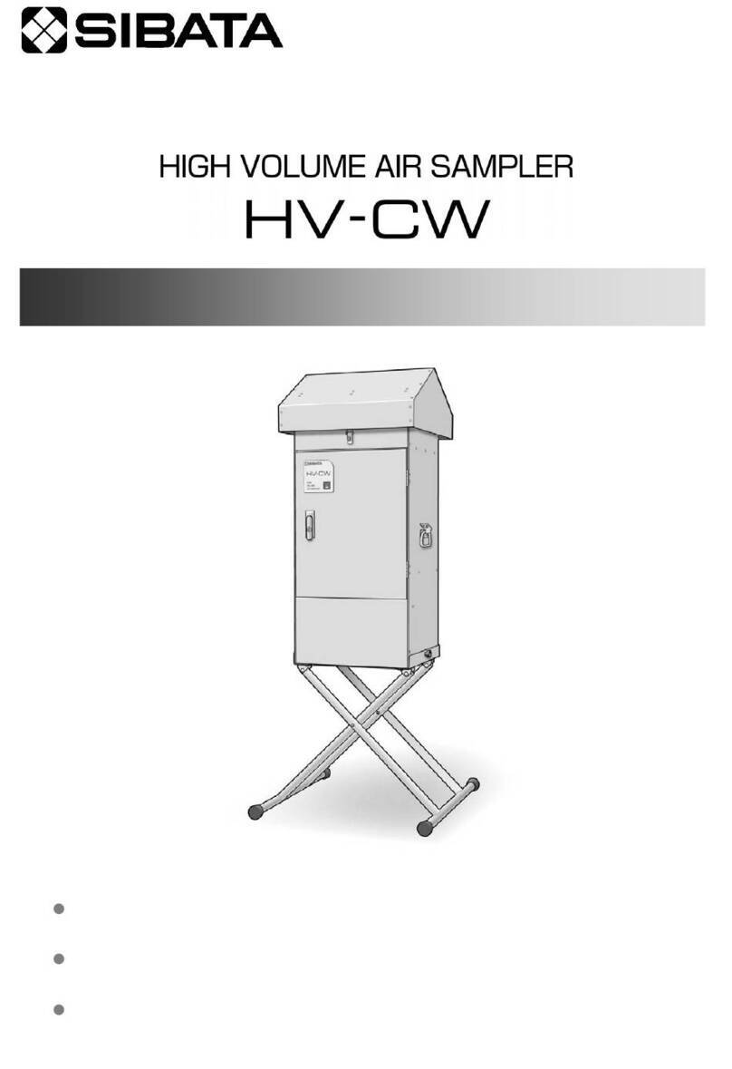 Sibata HV-CW Operation manual