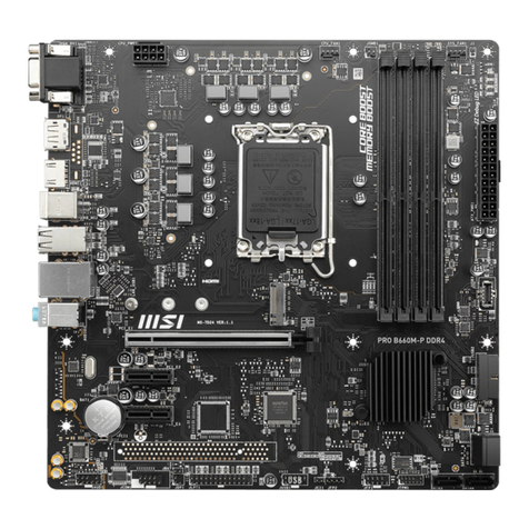 MSI PRO B660M-P WIFI DDR4 User manual MSI PRO B660M-P WIFI DDR4 User manual
