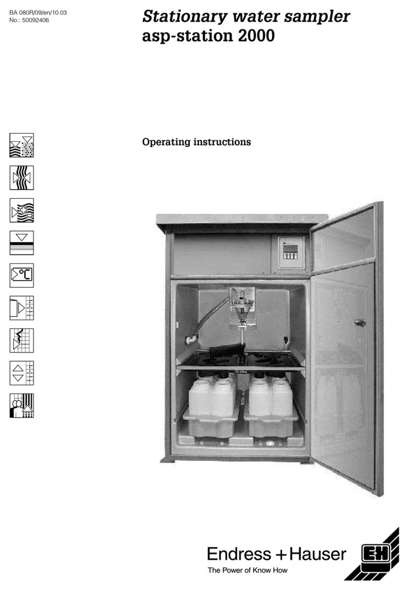 Endress+Hauser ASP 2000 User manual