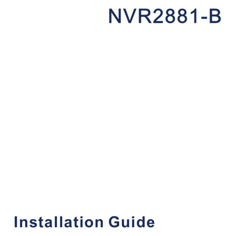Kedacom NVR2881-B Series installation guide