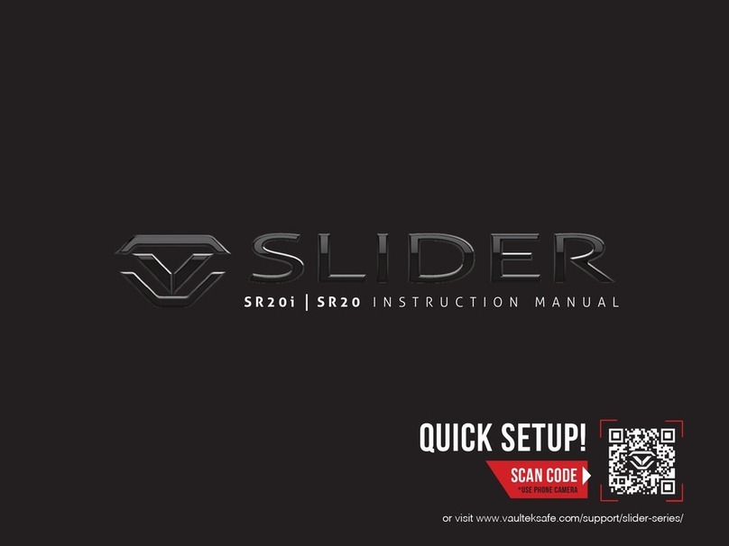 Vaultek SLIDER SR20i User manual