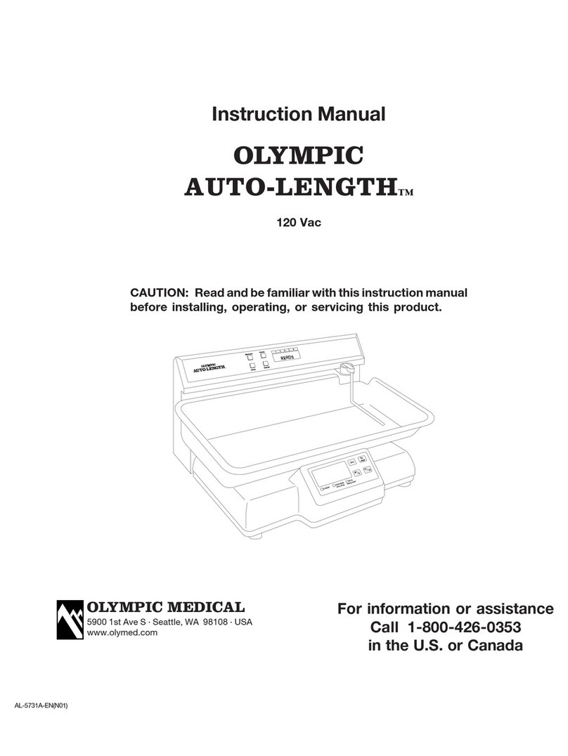 Olympic Medical AUTO-LENGTH 20 instruction manual