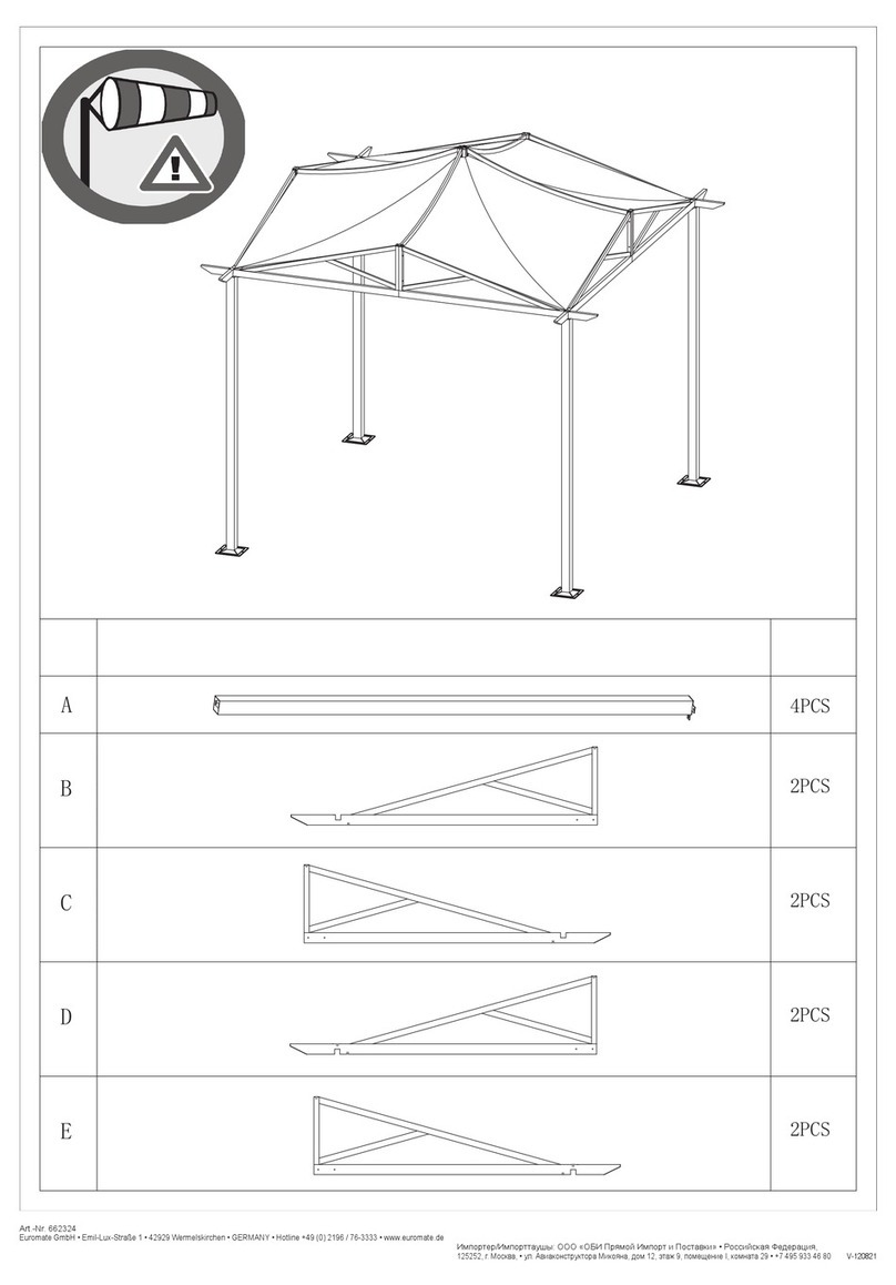 Euromate Artesia 662324 instruction manual