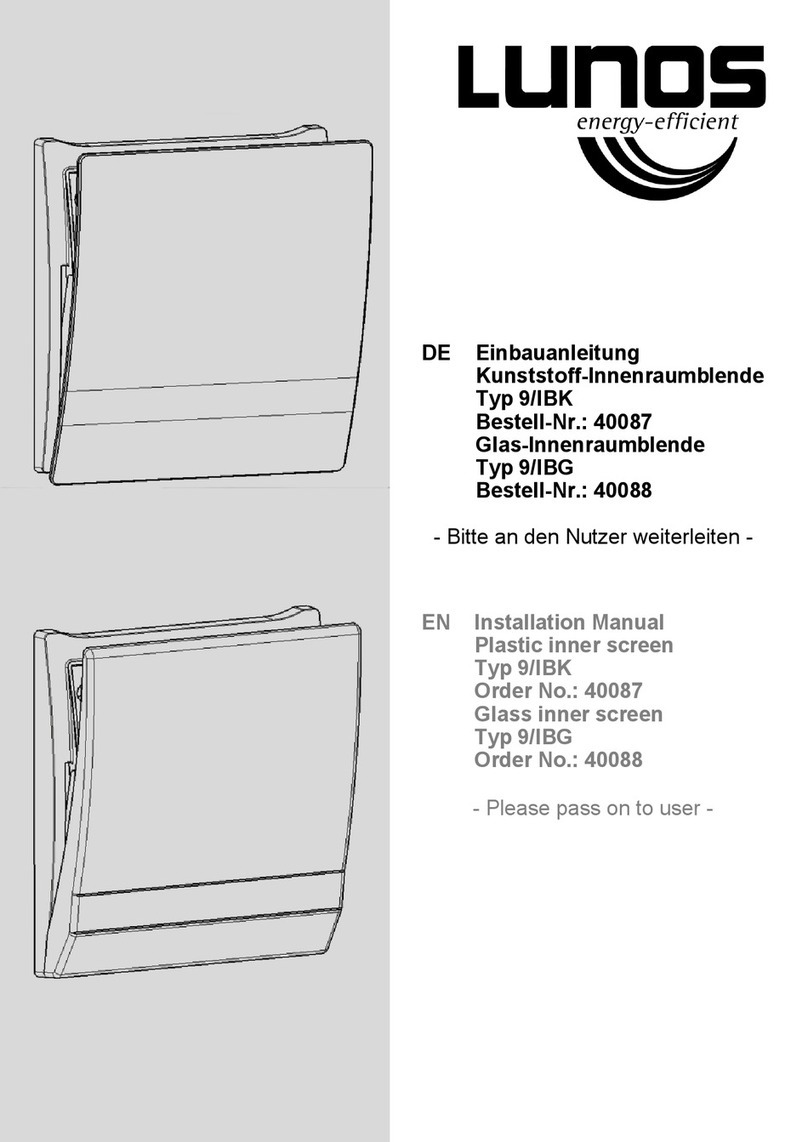 Lunos 9/IBK installation manual