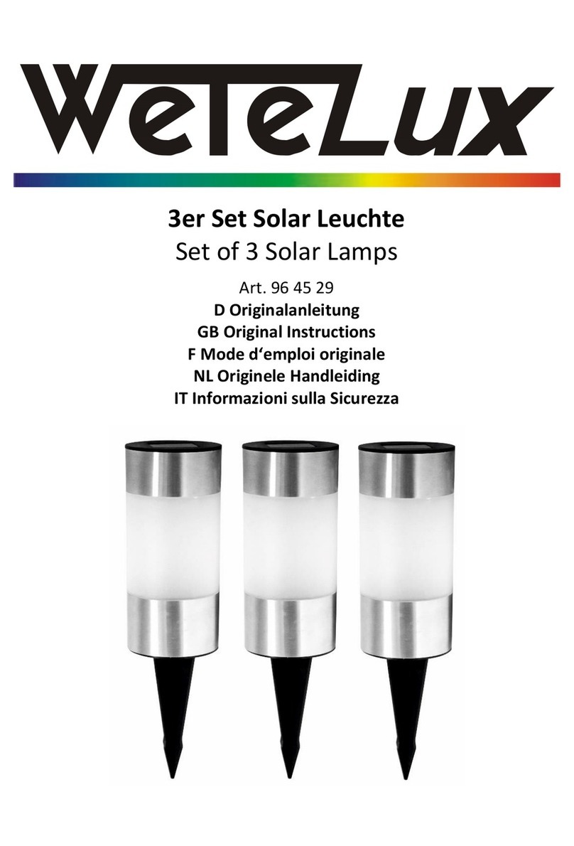 Wetelux 96 45 29 Original instructions