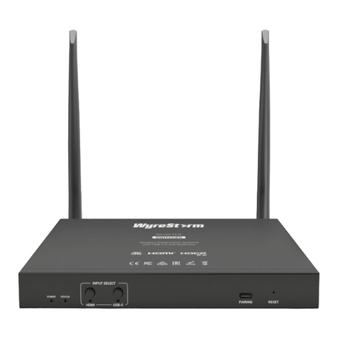 Wyrestorm SW-220-TX-W User manual Wyrestorm SW-220-TX-W User manual