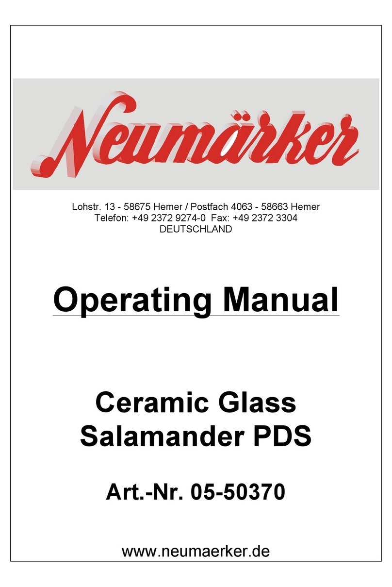 Neumaerker 05-50370 operating manual